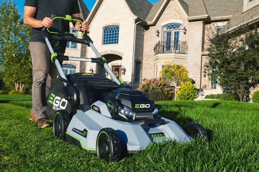 compact lawn mower