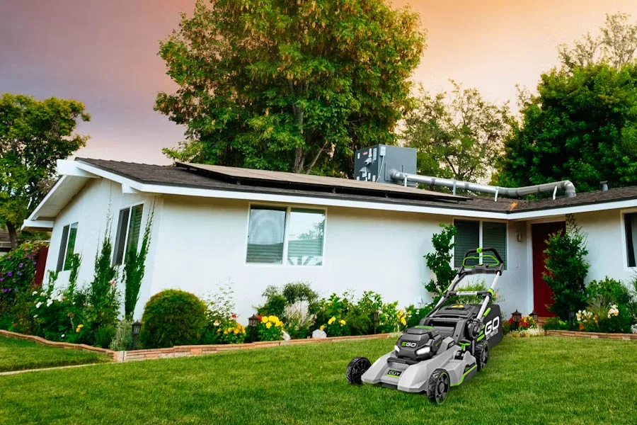 compact lawn mower