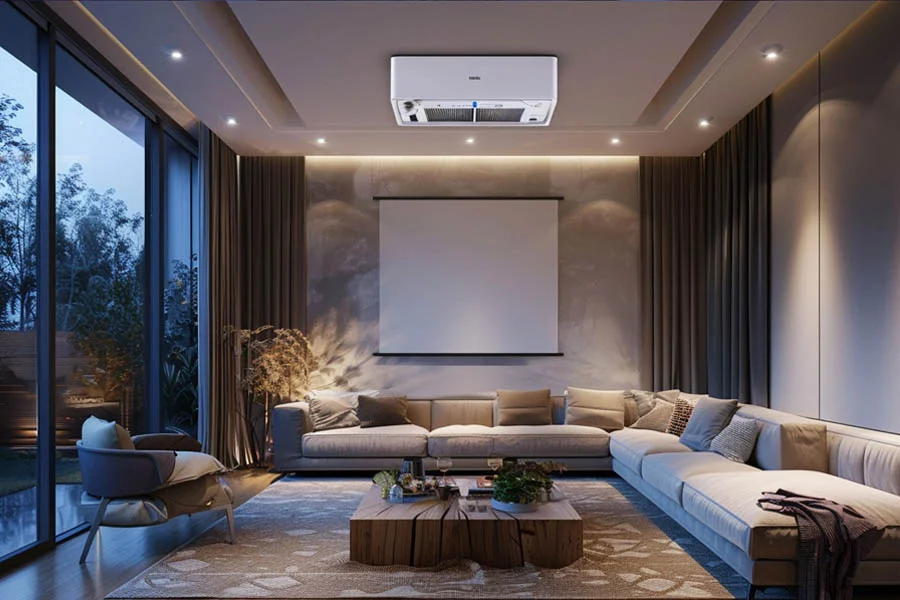 projector vs tv for home theater